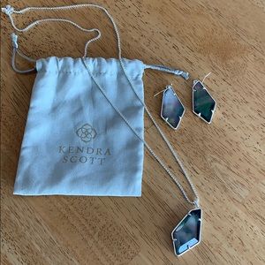 Kendra Scott Lilith Lillith Necklace and Earrings